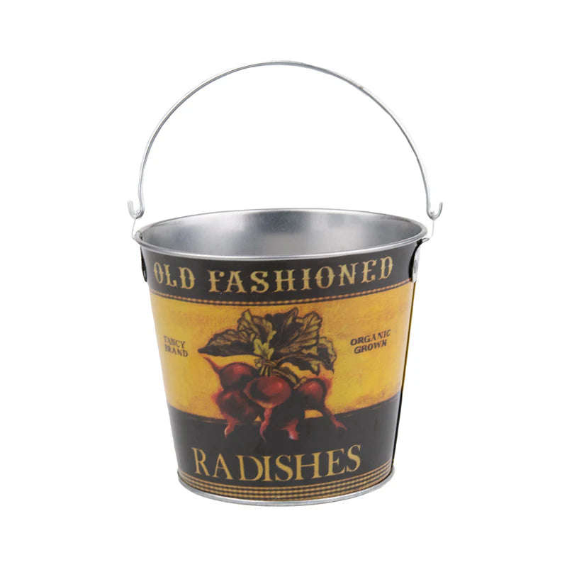 Old Fashioned Zinc Bucket Combo (6 buckets)
