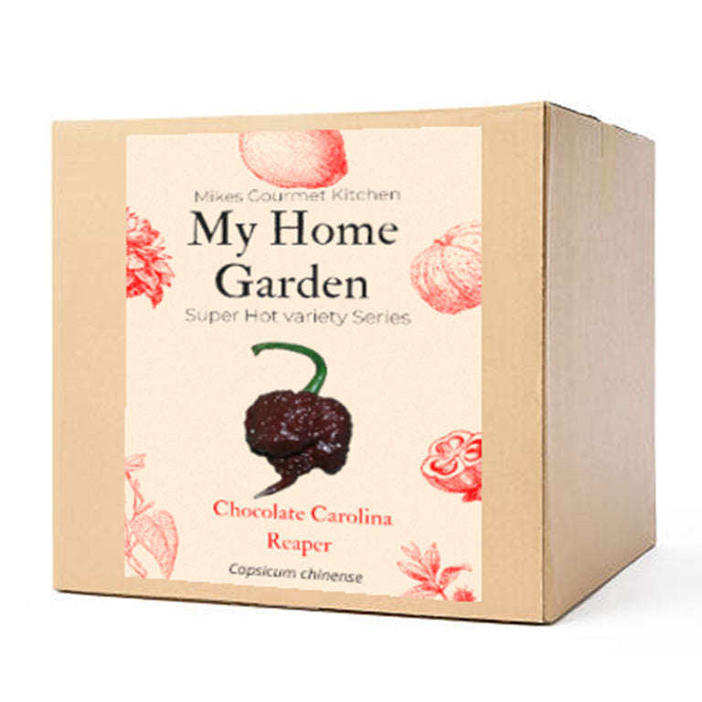 Chocolate Carolina Reaper Chilli Pepper Grow Kit (Worlds HOTTEST Chilli)