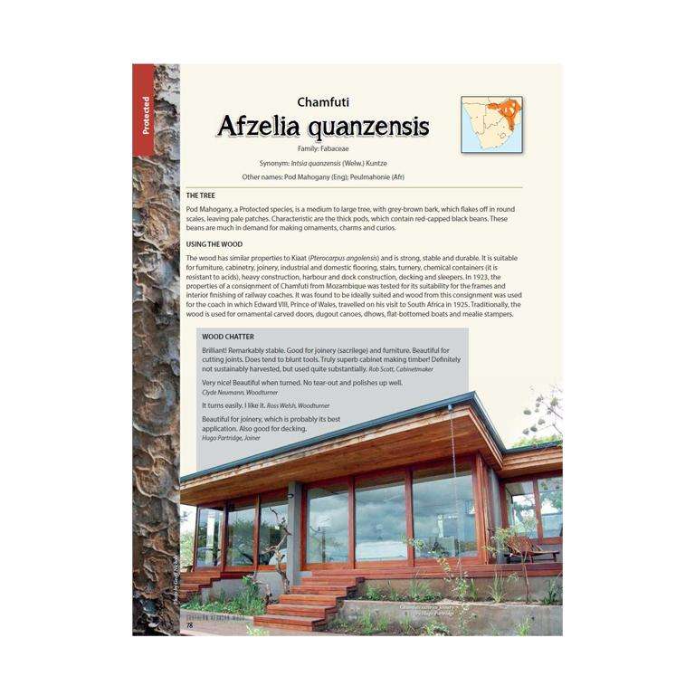 Guide to the properties and uses of Southern African Wood
