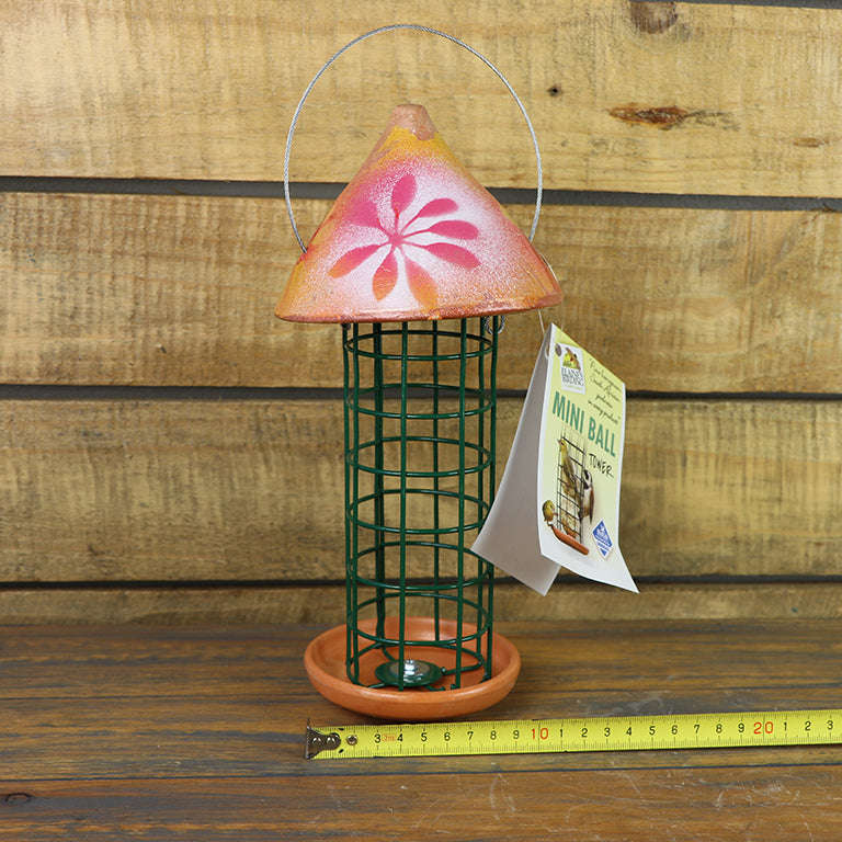 Mini Terracotta Tower Ball Holder