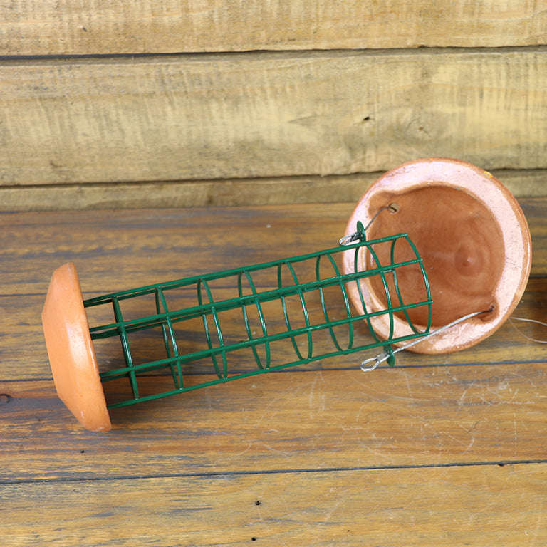 Mini Terracotta Tower Ball Holder