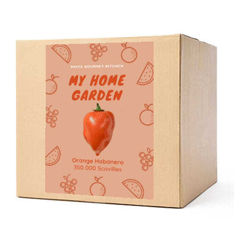 Orange Habanero Chilli Pepper Grow Kit (50% Off)
