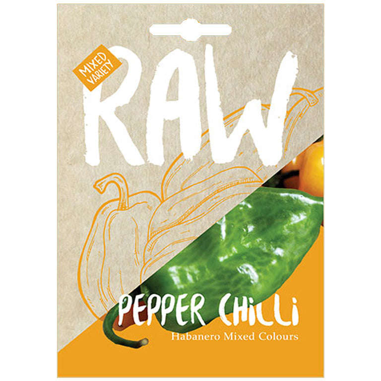 Pepper Chilli Habanero Mixed Colours Seeds