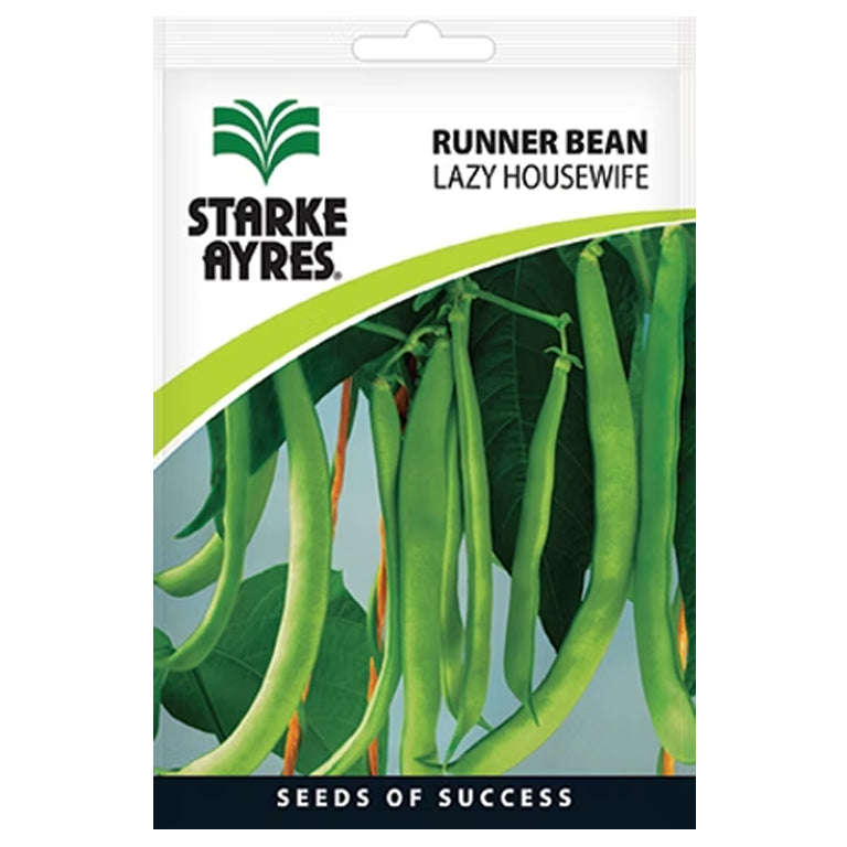 Runner Bean Lazy Housewife Seeds