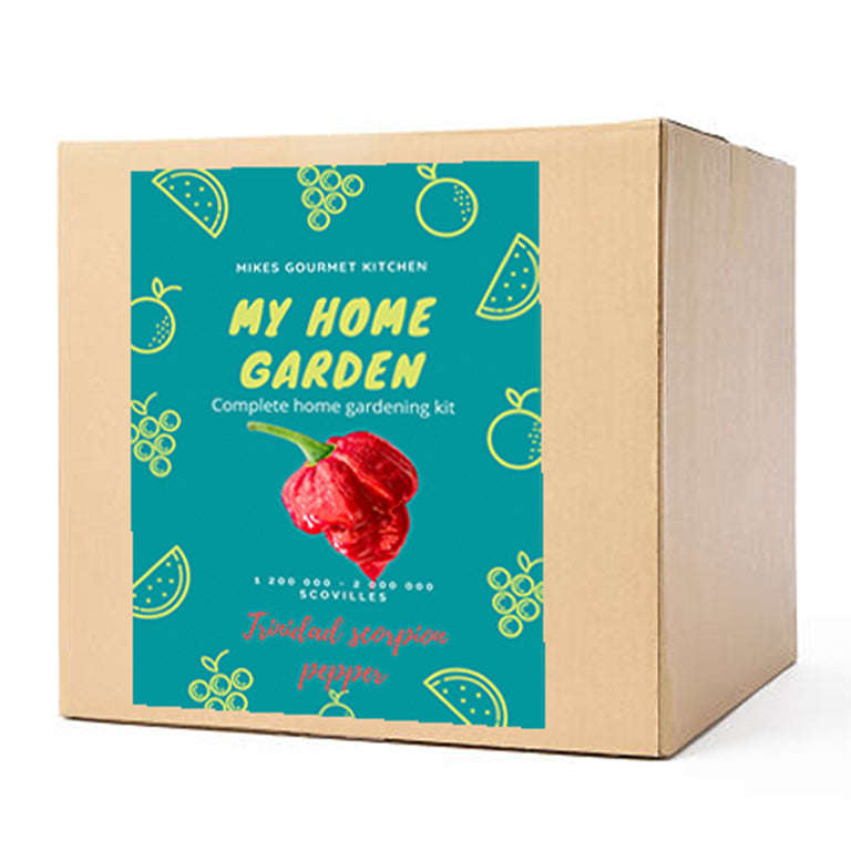 Red Trinidad Scorpion Chilli Pepper Grow Kit (50% Off)