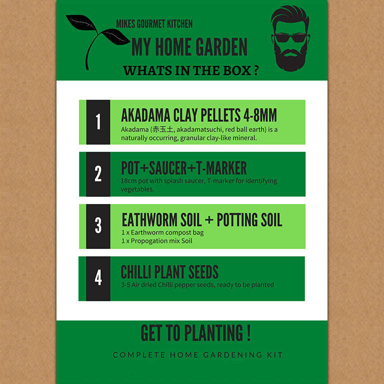 Carolina Reaper Chilli Pepper Grow Kit (Worlds HOTTEST Chilli)