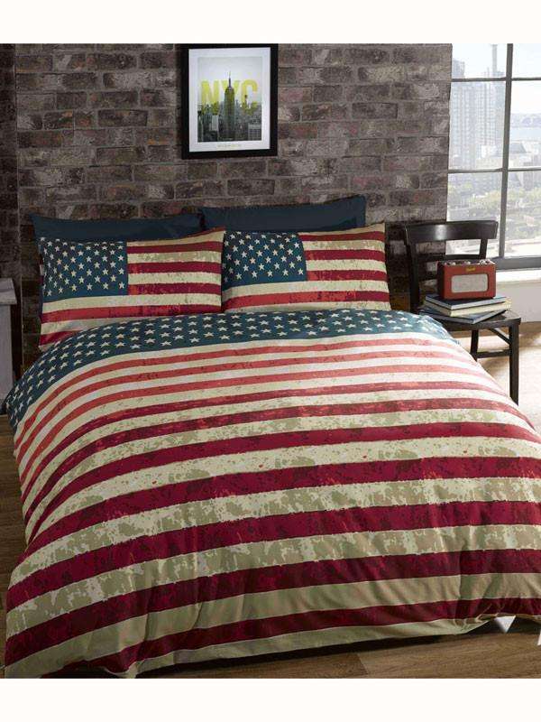 New York Skyline Duvet - USA  Bedding - Single