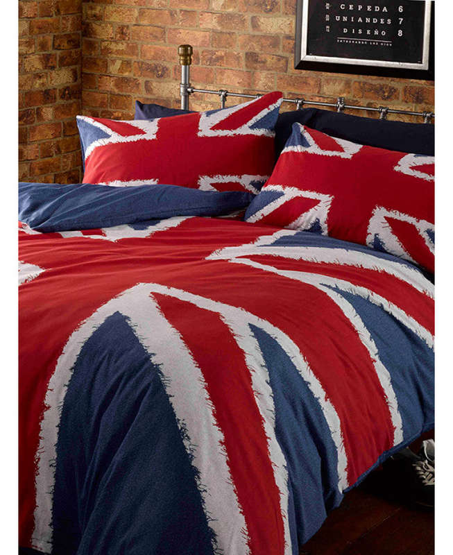 Union Jack Duvet - Union Jack Bedding - King