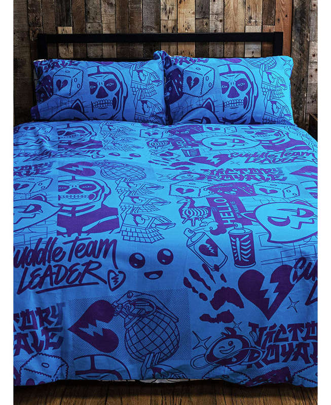 Official Fortnite Fanzine Duvet - Fortnite Bedding - NEW - Double