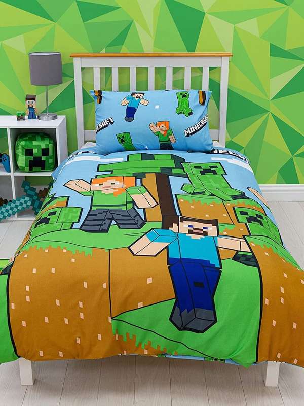 Minecraft EPIC Duvet Cover Set - Minecraft Bedding - Single