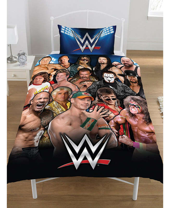 WWE Legends Duvet Cover - WWE Wrestling Bedding - Single