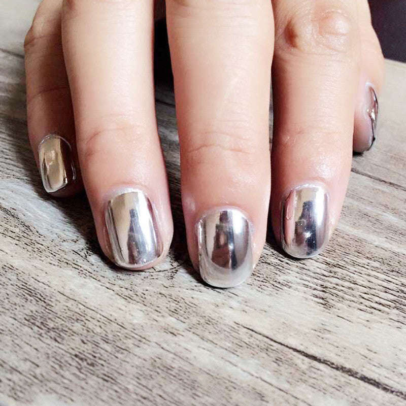 Mirror Effect Nail Polish - 15ml  Nail Polish + 15ml Top Coat