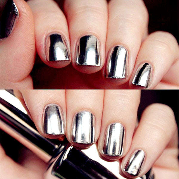 Mirror Effect Nail Polish - 15ml  Nail Polish + 15ml Top Coat