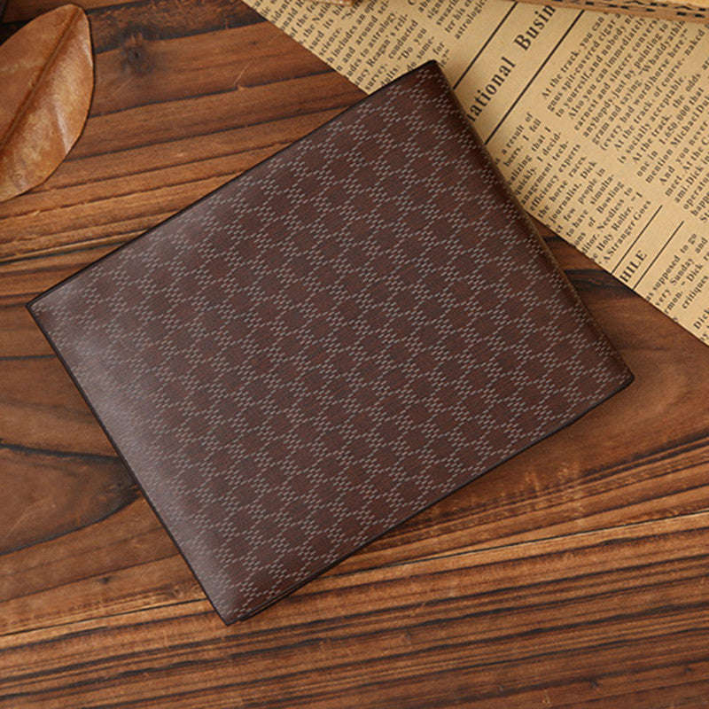 Men's Wallet - Bifold Plade Credit Card holder