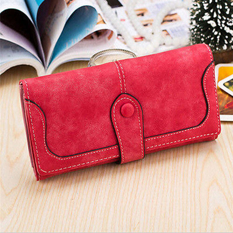 Ladies Casual Wallets - Red