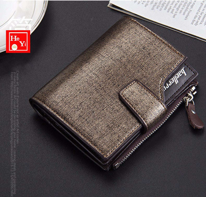Men's Casual Wallet - Nobel Golden