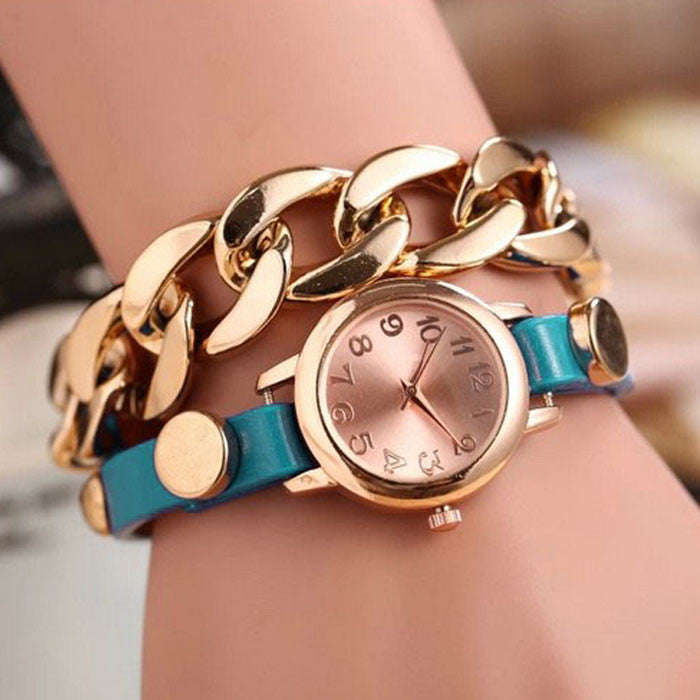 Ladies Bracelet Watch - Blue
