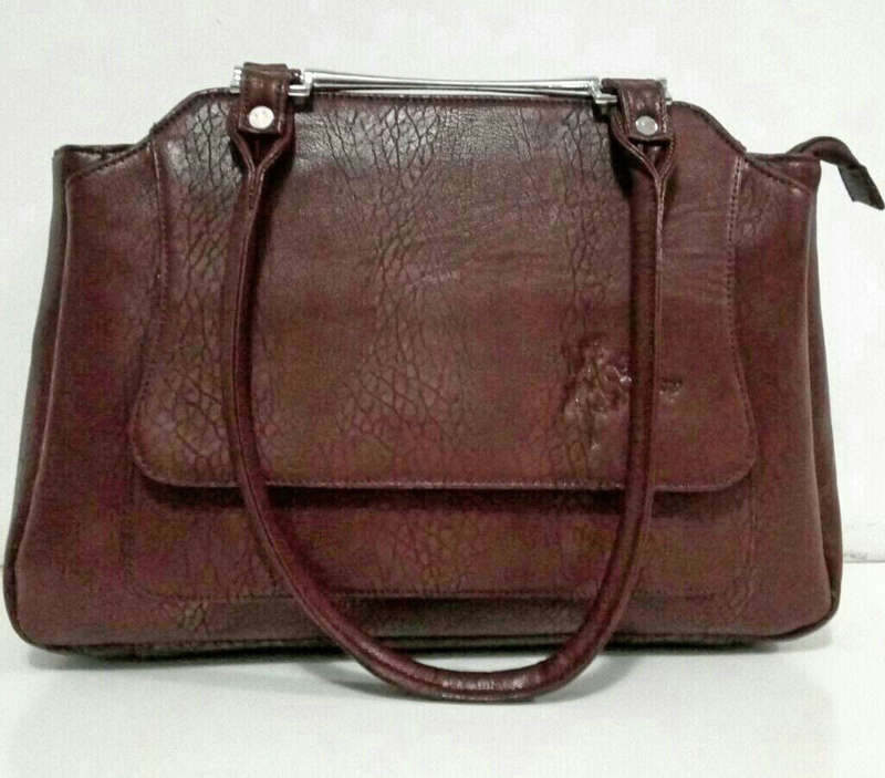 Elegant Casual Everyday Handbag - Brown