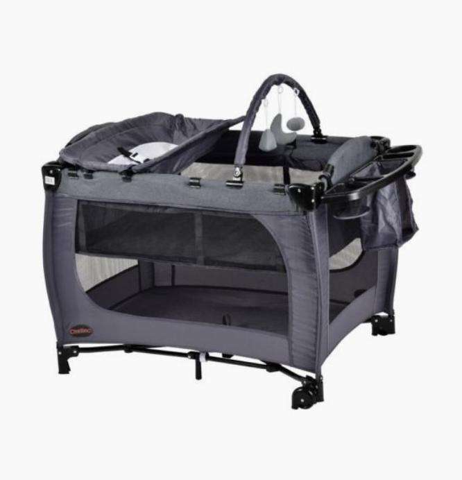 Chelino Siesta II Camp Cot - Dark Grey