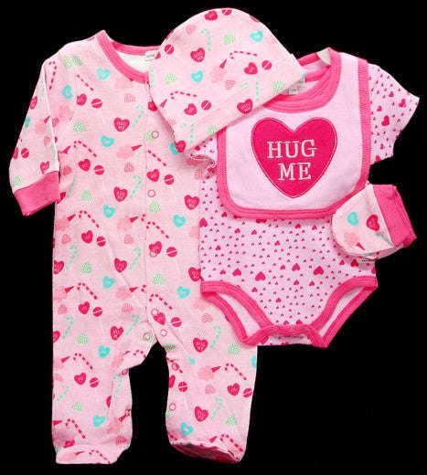 5PC STARTER PACK 'HUG ME' - Newborn