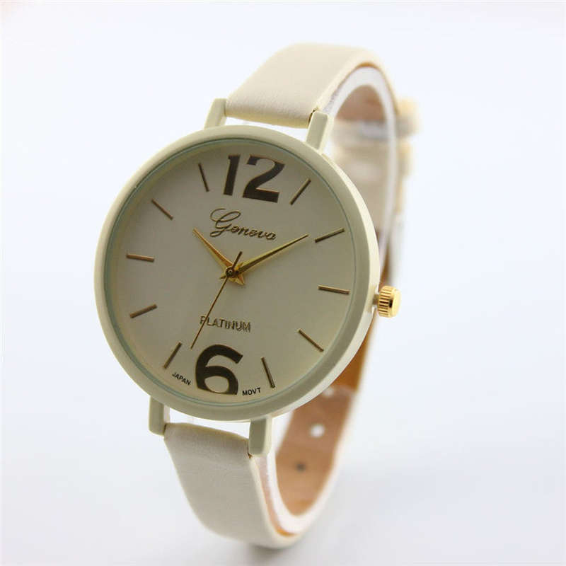 Women's Analogue WristWatch - Beige