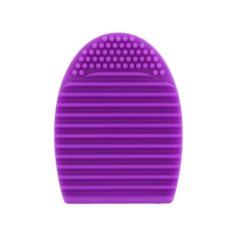 Silicon Foundation Brush Cleaner - Purple