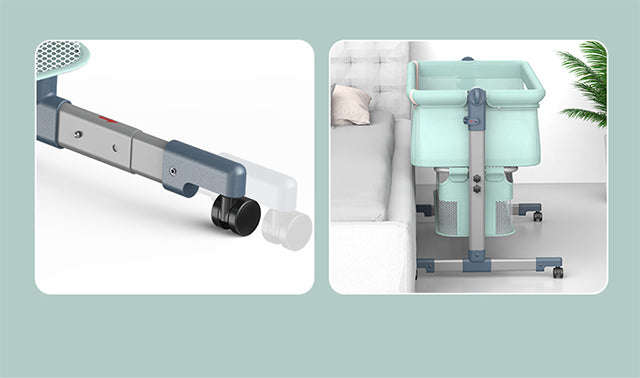Infant Cot - Next to Me Camp Cot - Khaki