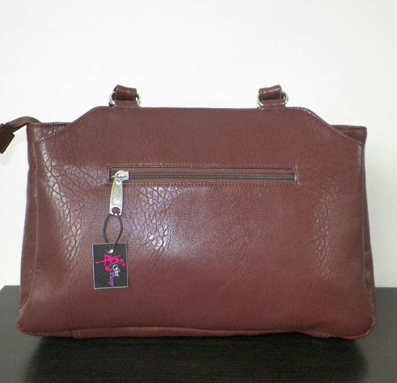 Elegant Casual Everyday Handbag - Brown