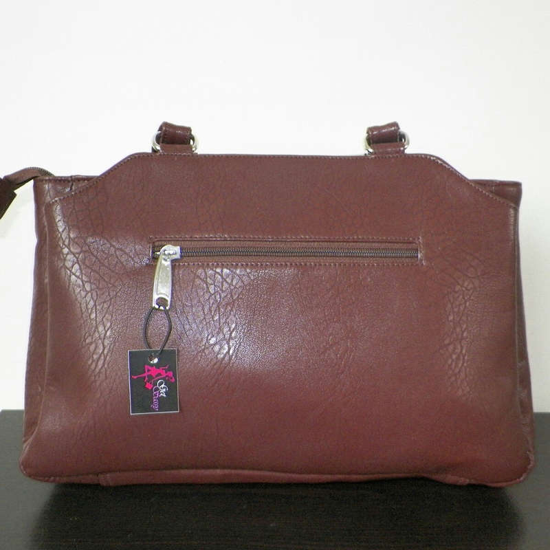 Elegant Casual Everyday Handbag - Brown