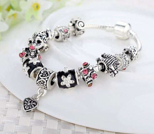 Heart Charm Bracelet