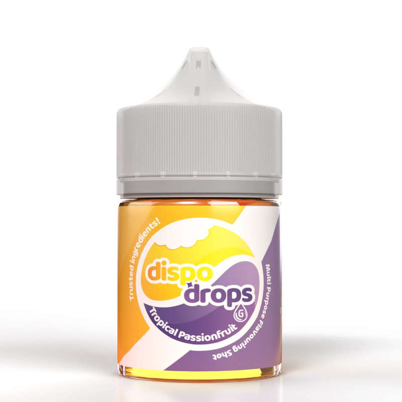 G-Drops Salt Nic/MTL Longfill - Dispo Drops Tropical Passionfruit Flavouring
