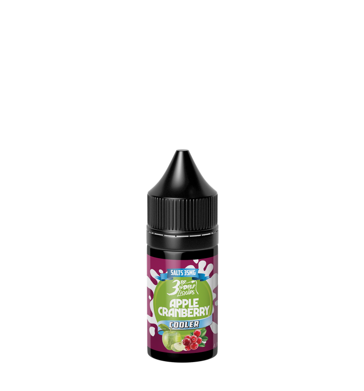 3rd World Salt Nic E-Liquid - Apple Cranberry Cooler