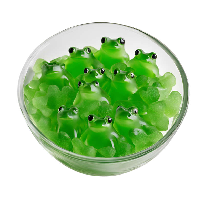 Frog Gummy Candy (Peach) Concentrate (WF)