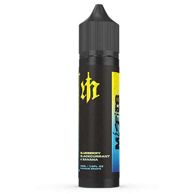 Misfits Longfill - Blueberry Blackcurrant Banana MTL/SALT Longfill