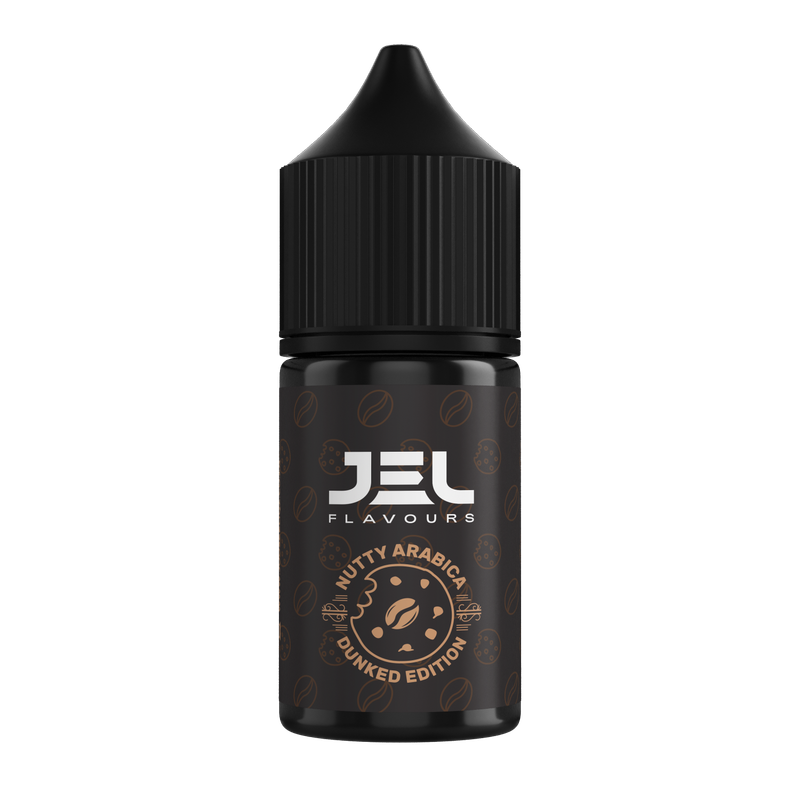 JEL Flavours Salt Nic/MTL Longfill - Nutty Arabica Dunked