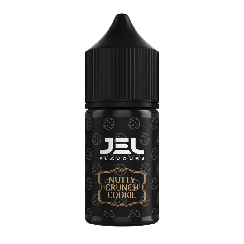 JEL Flavours Salt Nic/MTL Longfill - Nutty Crunch Cookie