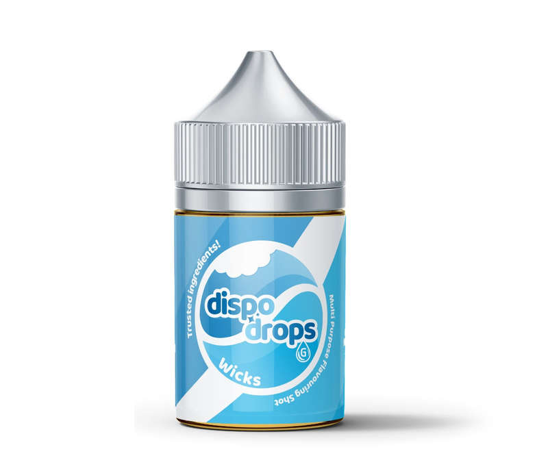G-Drops Salt Nic/MTL Longfill - Dispo Drops Wicks Flavouring