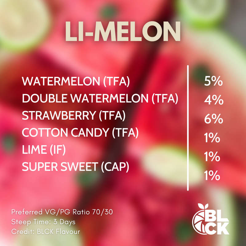 RB Li-Melon Recipe Card