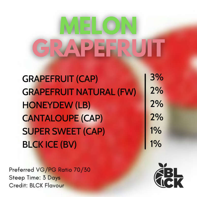 RB Melon Grapefruit Recipe Card