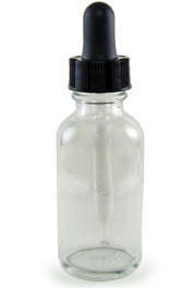 Dropper Bottles Clear Glass - 50ml