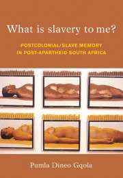 What is Slavery to me Pumla Dineo Gqola