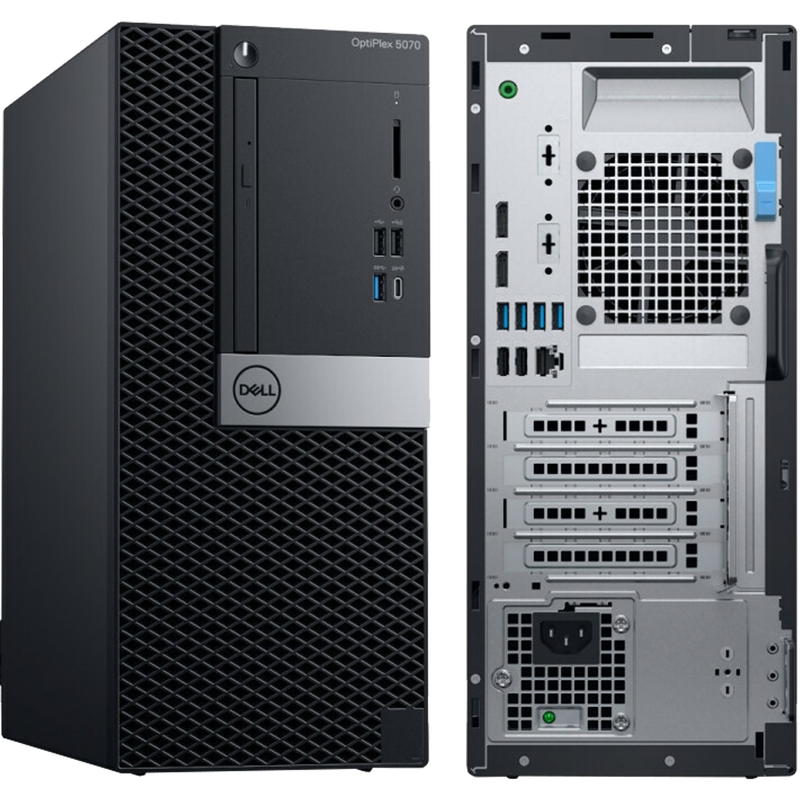 Dell OptiPlex 5070 Intel i3, 9th Gen Tower PC with 20" Monitor