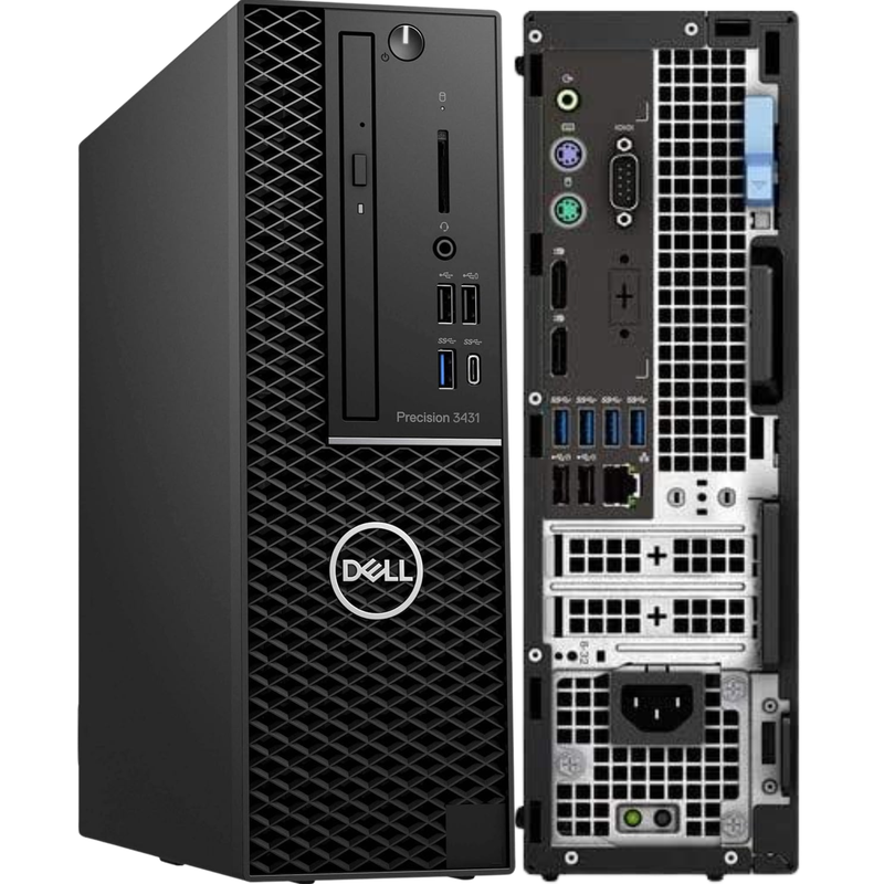 Dell Precision 3431 Intel i5, 9th Gen SFF Desktop PC with Win 11 Pro + 16GB Ram