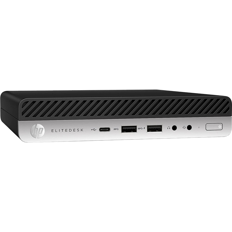 HP 800 G4 EliteDesk Intel i7, 8th Gen USFF PC with 16GB Ram + 20" Monitor