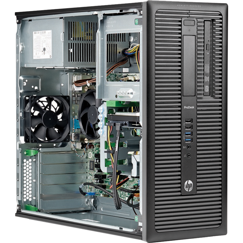 HP ProDesk 800 G1 Intel Pentium Tower PC with 19" Monitor