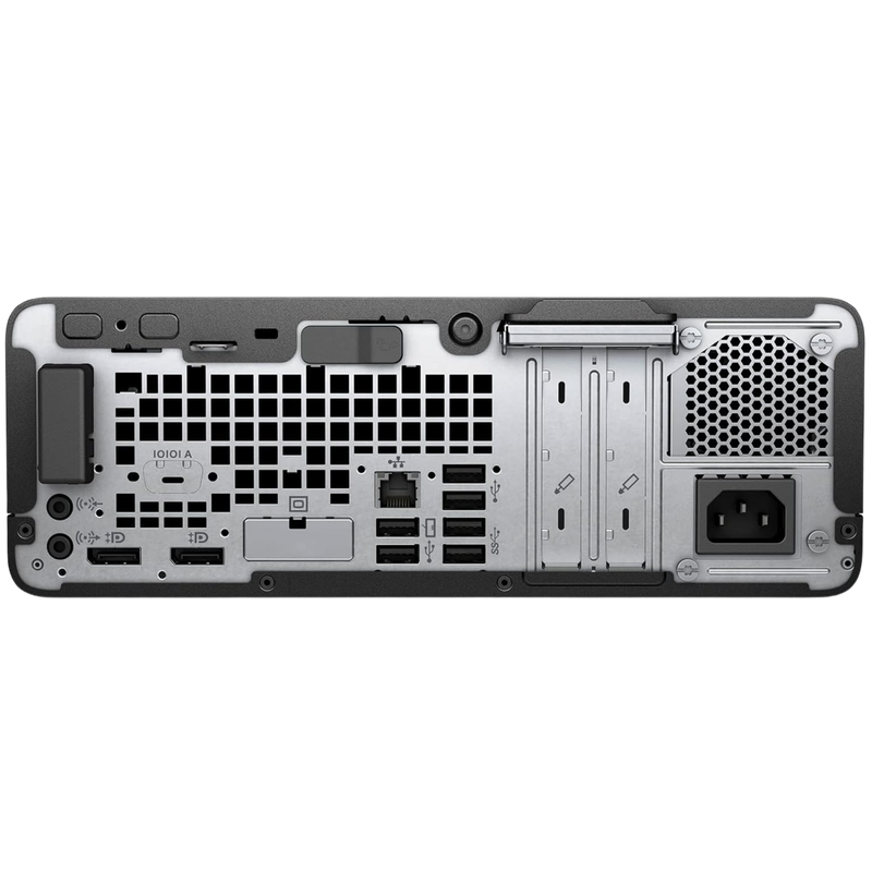 HP EliteDesk 705 G4 AMD Ryzen 5 PRO SFF Desktop PC with 20" Monitor
