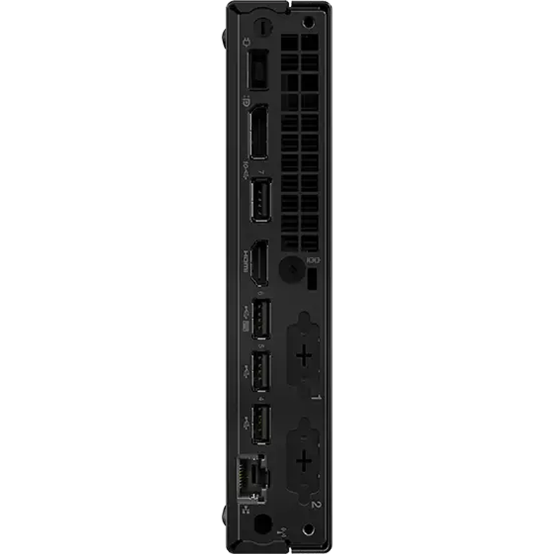 Lenovo ThinkCentre M75q AMD Ryzen 5 USFF PC with 20" Monitor
