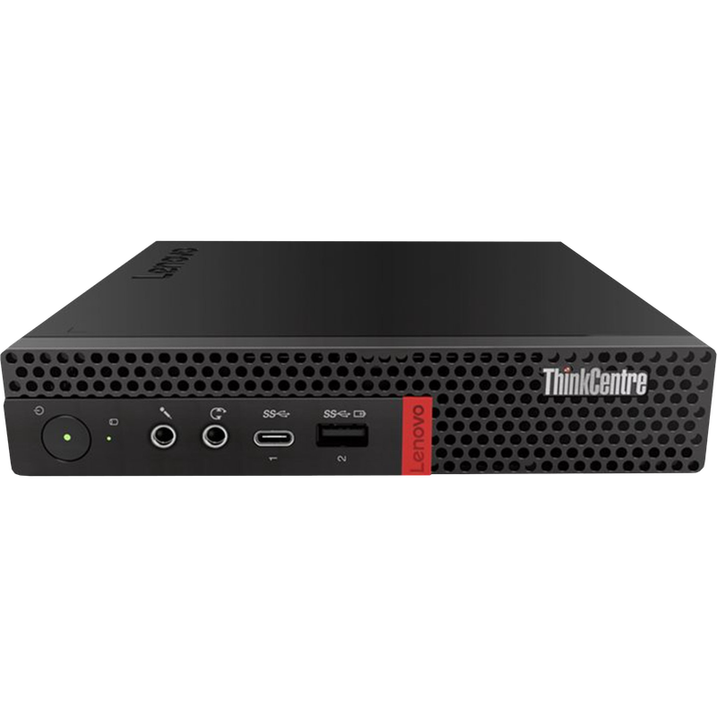 Lenovo ThinkCentre M75q AMD Ryzen 5 USFF PC with 20" Monitor