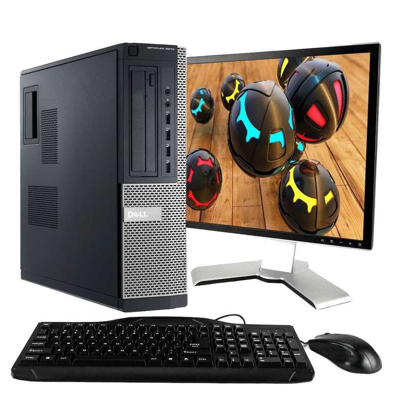 Dell OptiPlex 9010 Intel i5, 3rd Gen Desktop PC with 19" Monitor