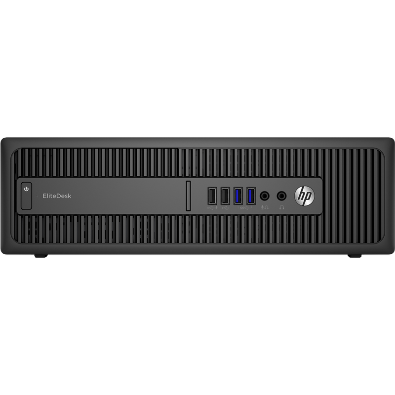 HP EliteDesk 800 G2 Intel i5, 6th Gen SFF Desktop PC with 20" Monitor